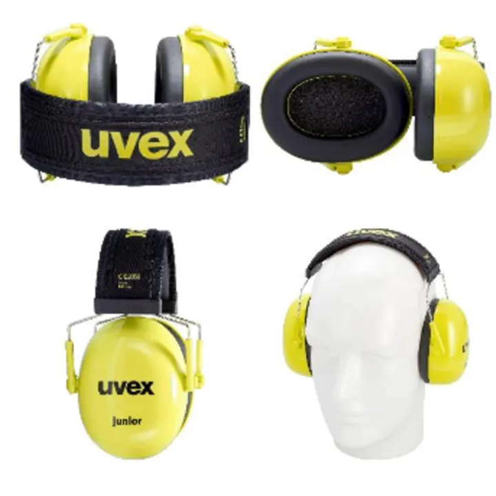 Casque antibruit enfant junior K SNR29 UVEX jaune
