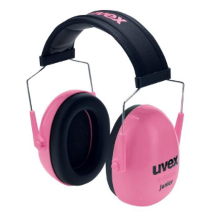 Casque antibruit enfant junior K SNR29 UVEX rose