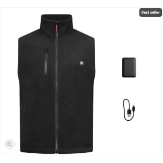 Veste de travail polaire chauffante sans manche G-HEAT