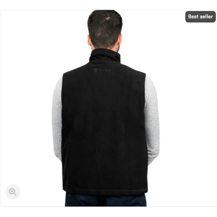 Veste de travail polaire chauffante sans manche G-HEAT