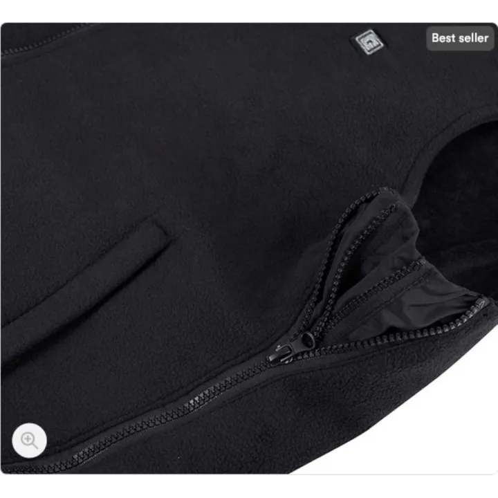 Veste de travail polaire chauffante sans manche G-HEAT