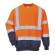 Sweat shirt bi color extra doux haute visibilité (2 coloris)