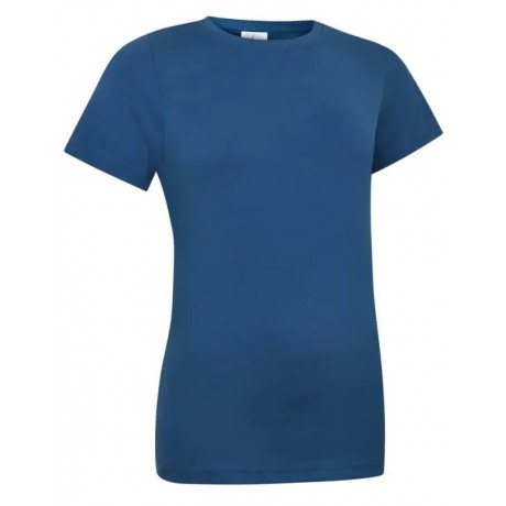 Tee Shirt de travail femme 100% coton 180 gr bleu royal