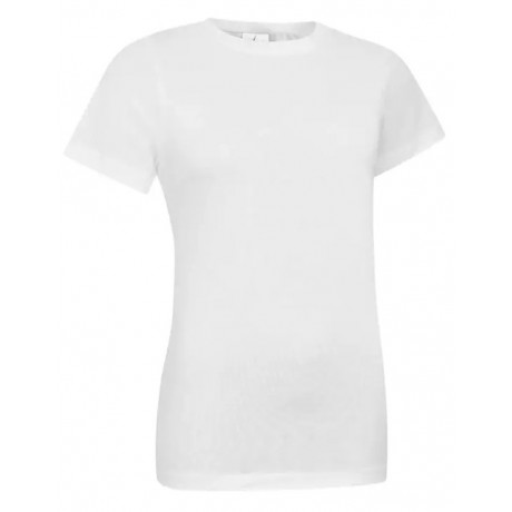 Tee Shirt de travail femme 100% coton 180 gr blanc