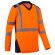 Tee-shirt manches longues haute visibilité orange