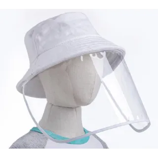 Chapeau bob avec écran facial enfant et adulte