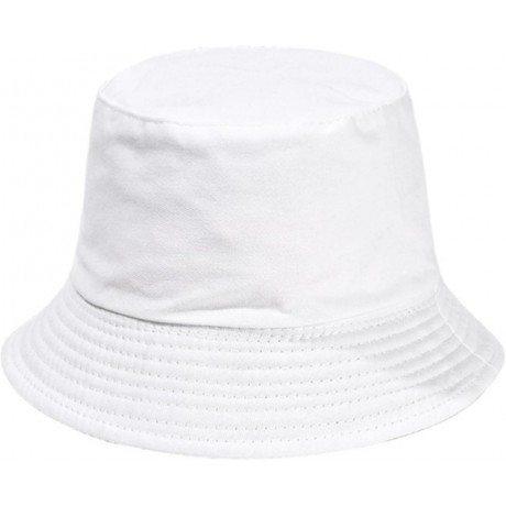 Bob ou chapeau blanc taillel enfant et adulte coton