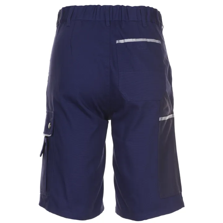 Short de travail  canvas 320 homme PLANAM marine dos