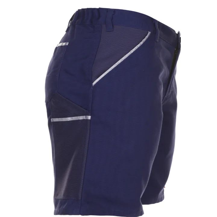 Short de travail  canvas 320 homme PLANAM marine profil