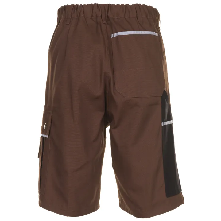 Bermuda de travail marron canvas planam dos