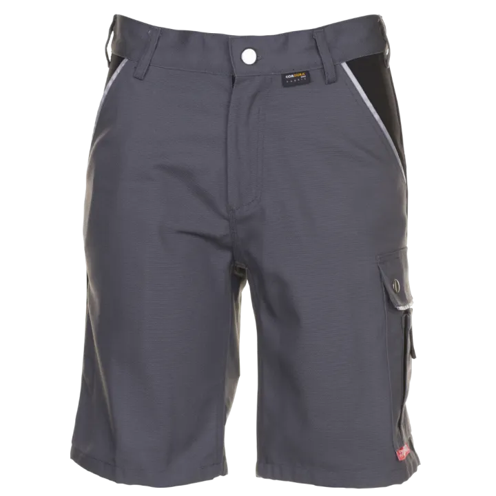Bermuda de travail gris noir canvas Planam
