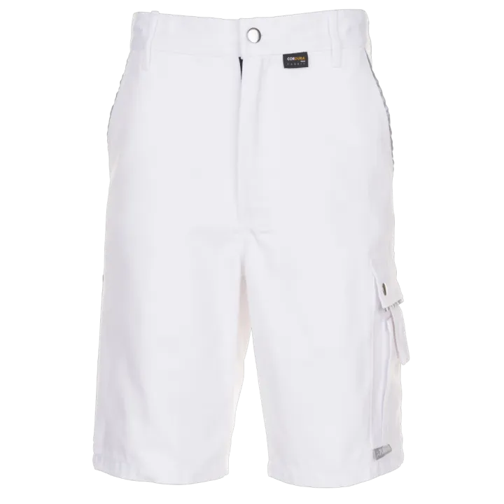 Bermuda de travail blanc canvas planam