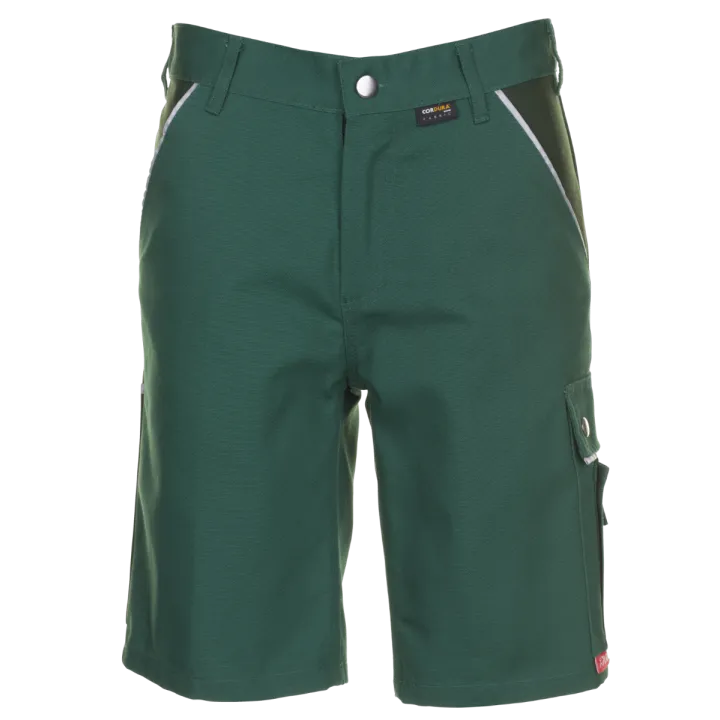 Bermuda de travail vert canvas planam
