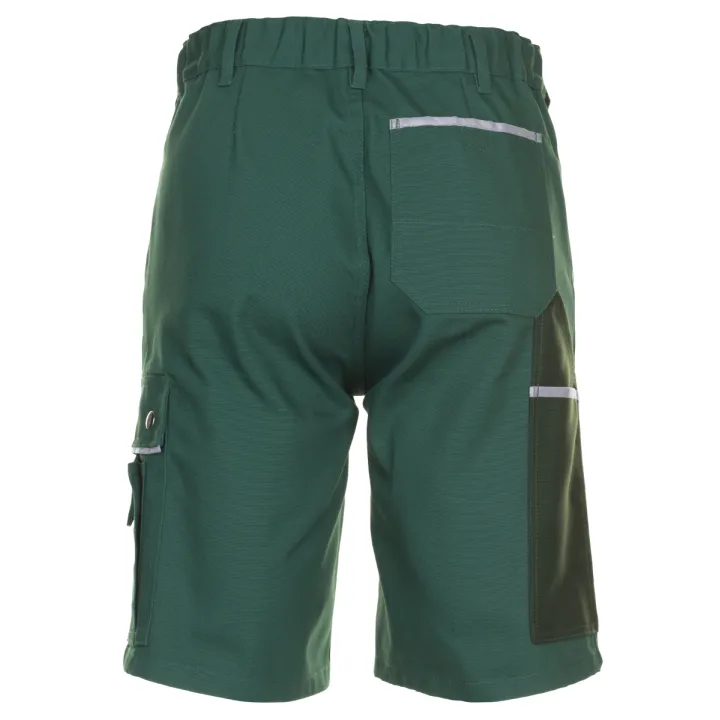 Bermuda de travail vert canvas planam dos