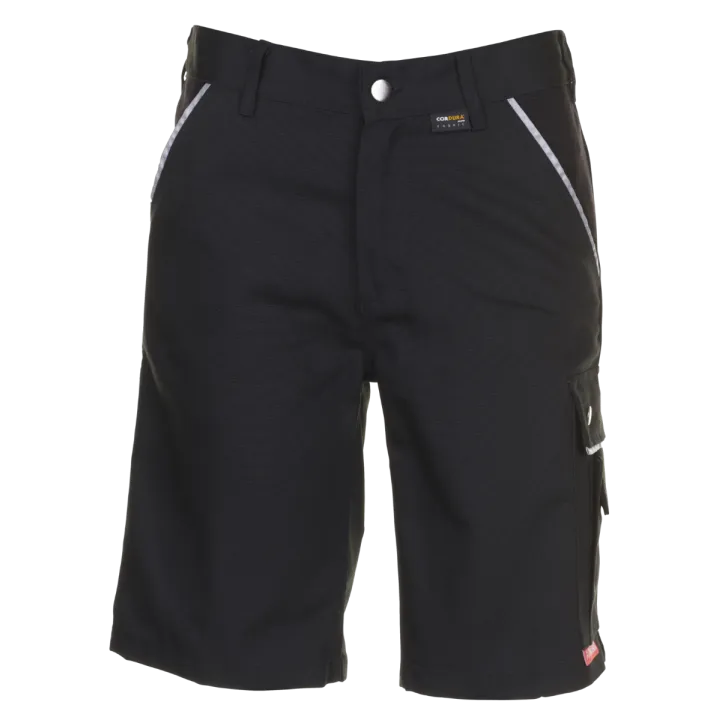 Bermuda de travail noir canvas planam