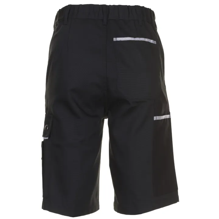 Bermuda de travail noir canvas planam dos