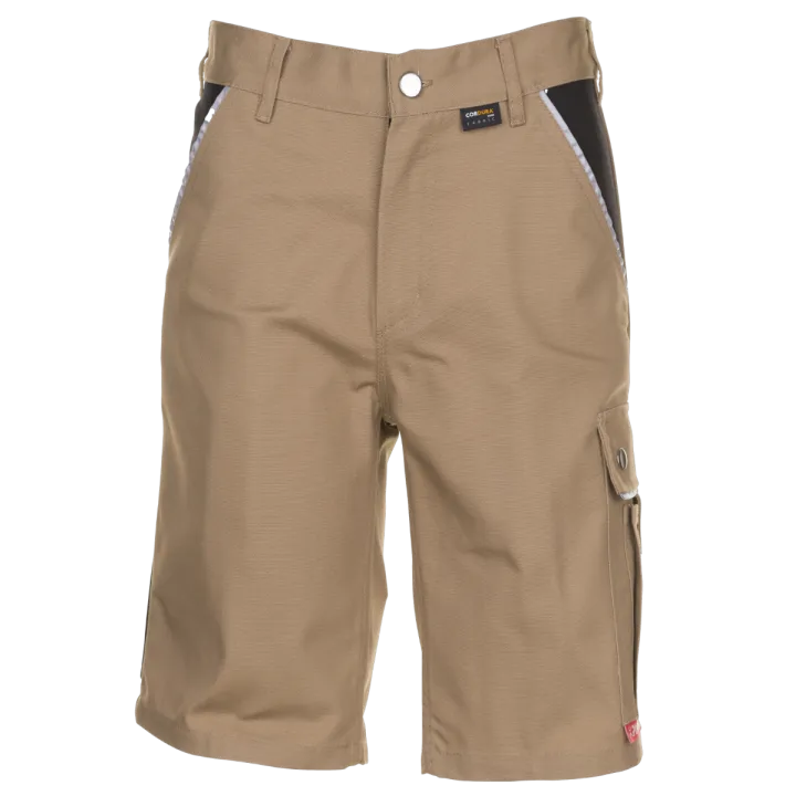 Bermuda de travail CANVAS sable noir PLANAM