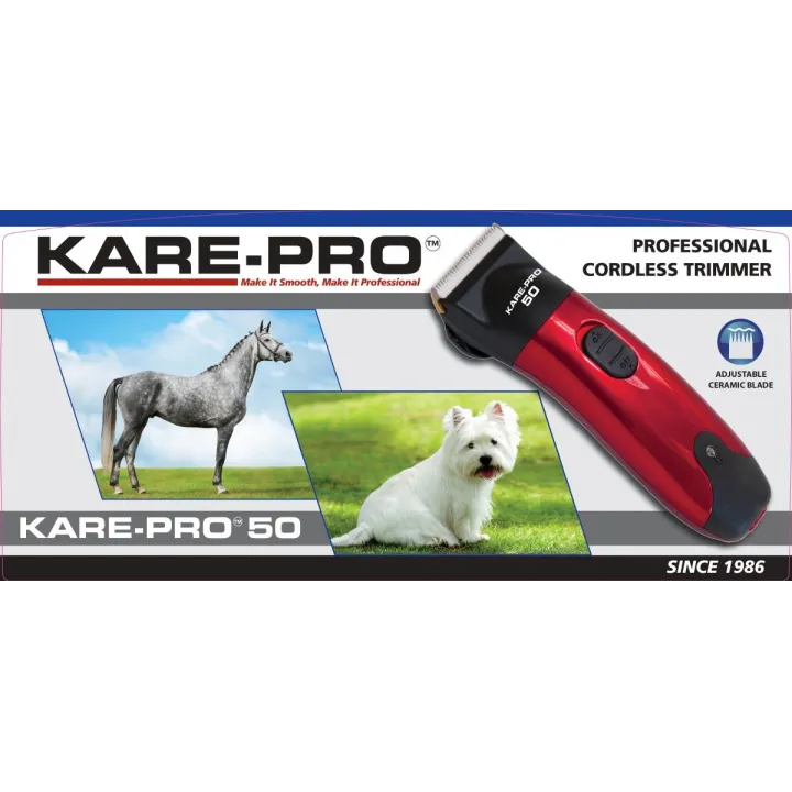 Tondeuse de finition bovin KARE PRO 50 sans fil