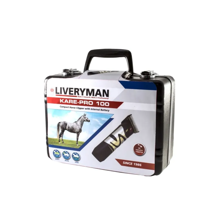 Boite de notre Tondeuse LIVERYMAN 12 VOLT animaux KARE PRO 100 sans fil