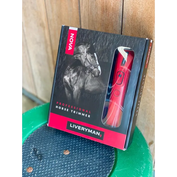 Boite de Tondeuse NOVA chevaux spécial finition oreille LIVERYMAN