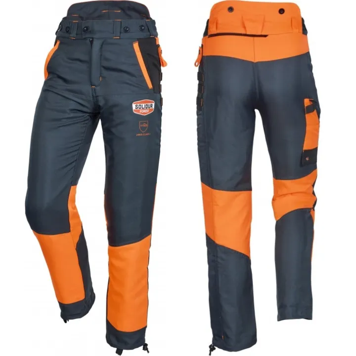 Pantalon bucheron anti-coupure authentic Classe 2 24 m/s SOLIDUR