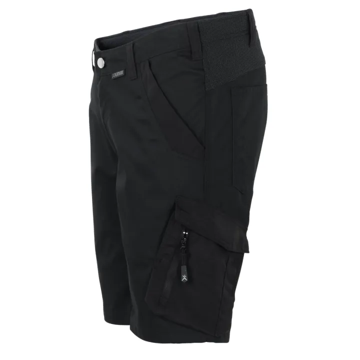 Short élasthanne noir profil