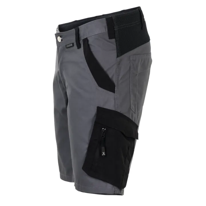 Short élasthanne ardoise noir profil