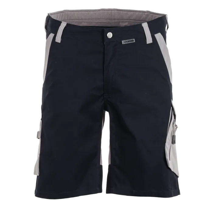 Short élasthanne bleu noir zinc