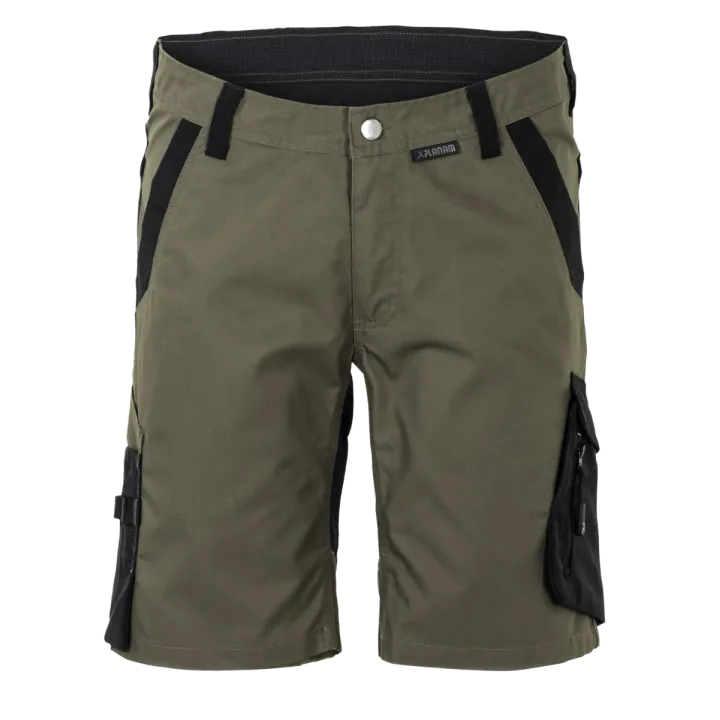 Short élasthanne vert olive