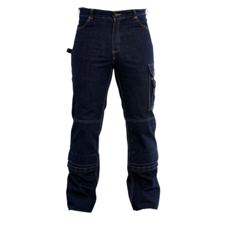 Pantalon de travail jeans élasthanne poche genoux MITCH PBV I Sécurama