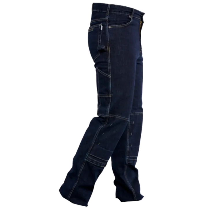 Pantalon TYPHON JEANS poche genoux PBV profil