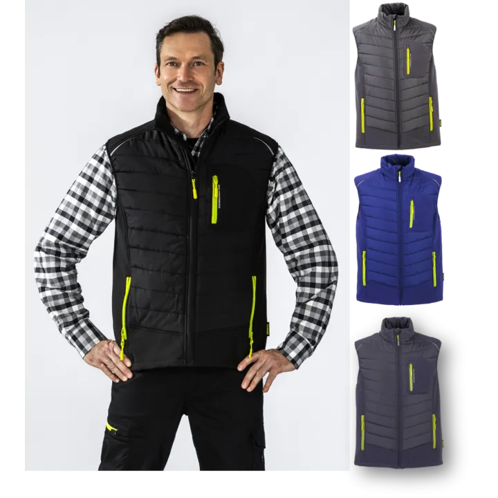 Doudoune matelassée sans manche hiver Stretchline PLANAM