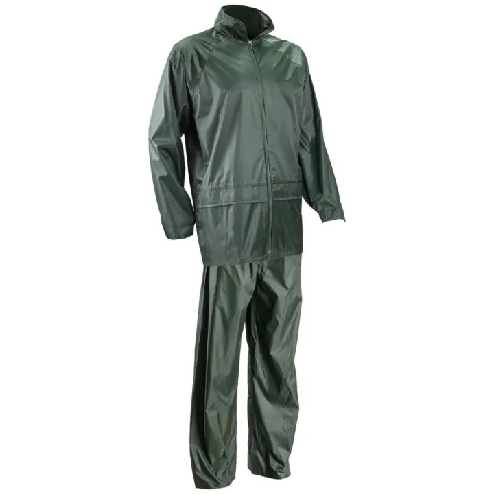 Ensemble de Pluie Nylon Pvc Vert COVERGUARD