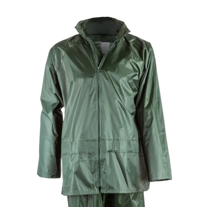 Veste de pluie Nylon Pvc Vert COVERGUARD