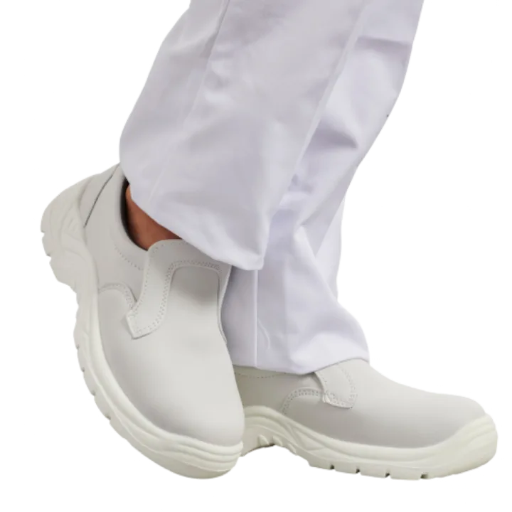 Chaussure de cuisine blanc S2 hydrofugée PBV