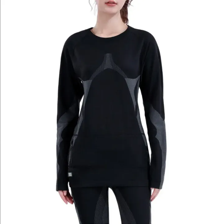 T-shirt seamless chauffant Manches Longues G-HEAT femme