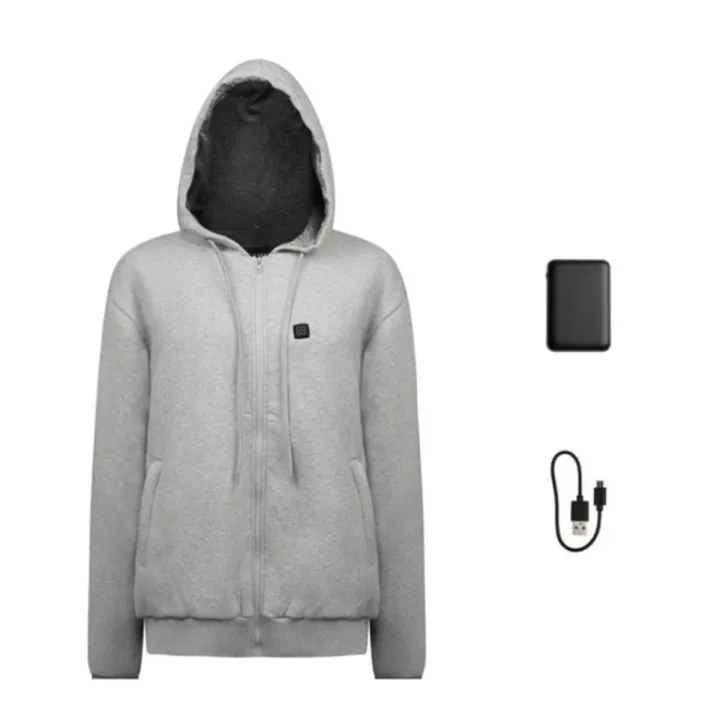 Sweat à capuche zippé chauffant HV18 G-HEAT Dijon