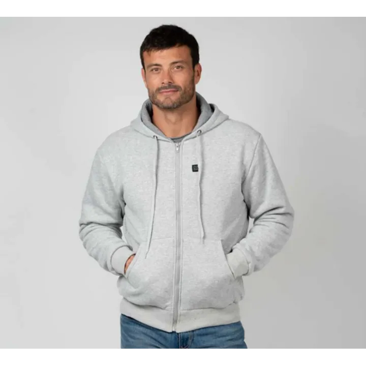 Sweat à capuche zippé chauffant HV18 G-HEAT homme