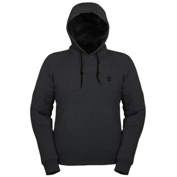 Sweat à capuche noir chauffant G-HEAT