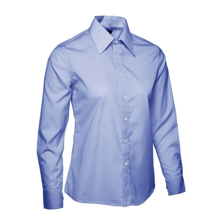 Chemise manches longues popeline femme UC711 UNEEK Sécurama