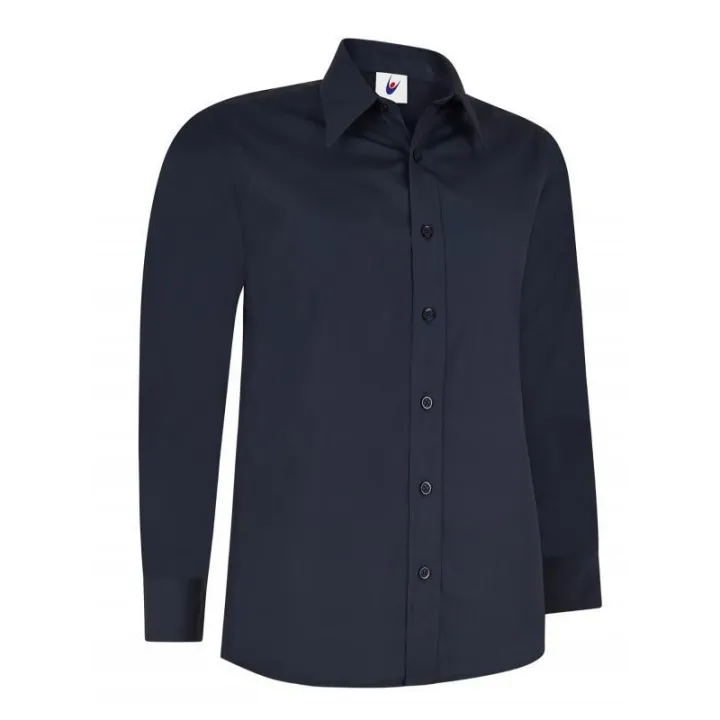 Chemise manches longues popeline femme UC711 UNEEK Sécurama