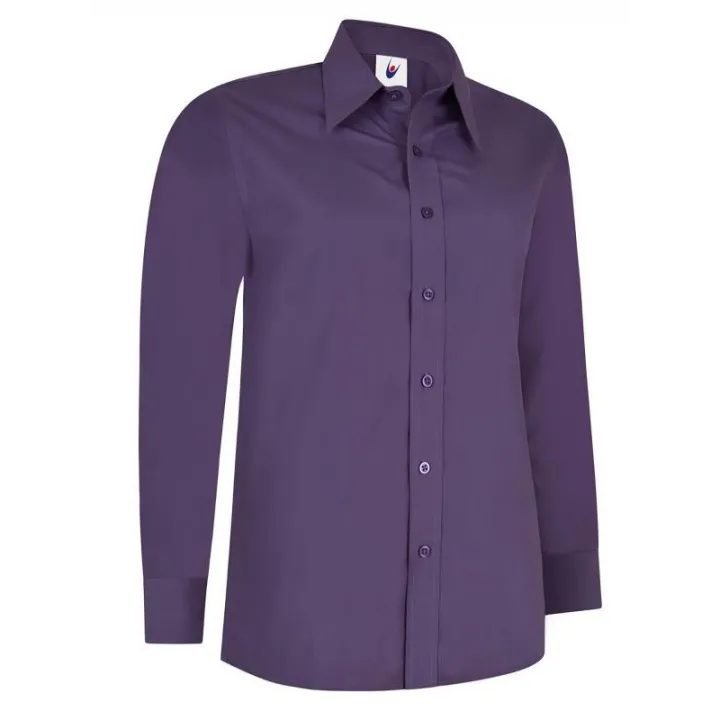 Chemise manches longues popeline femme UC711 UNEEK Sécurama