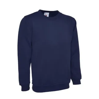 Sweat shirt prenium marine 350 gr par UNEEK
