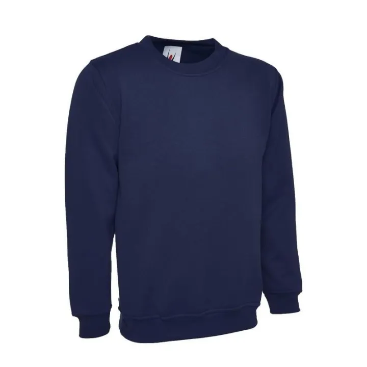 Sweat shirt prenium marine 350 gr par UNEEK