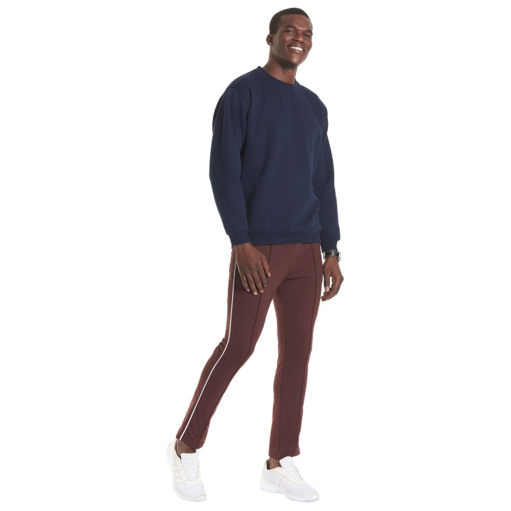 Sweat shirt prenium marine 350 gr par UNEEK