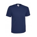 Tee-Shirt travail homme col rond 180 gr UC301 UNEEK french navy
