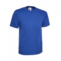 Tee shirt enfant junior 100% coton UC306 UNEEK bleu royal