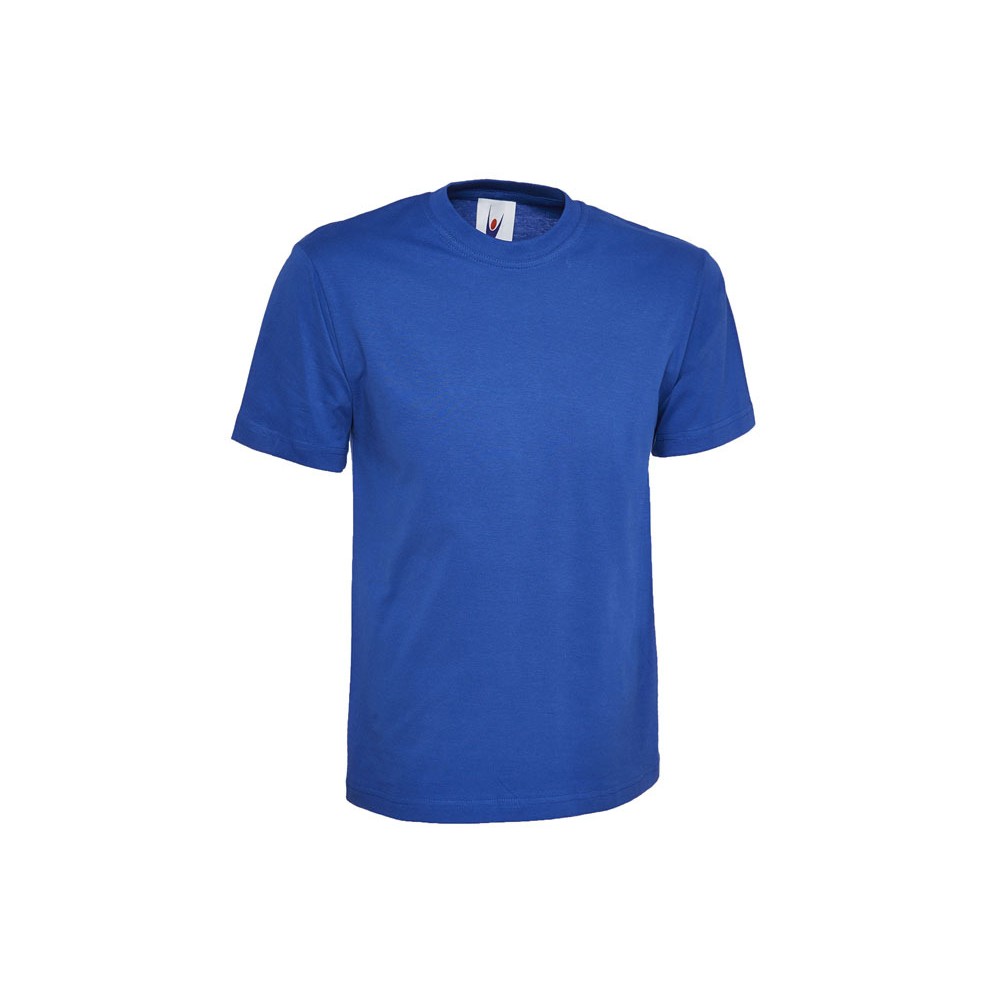 Tee shirt enfant junior 100% coton UC306 UNEEK bleu royal