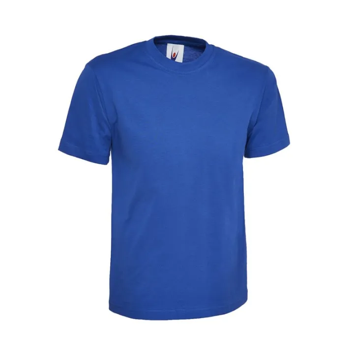 Tee shirt enfant junior 100% coton UC306 UNEEK bleu royal