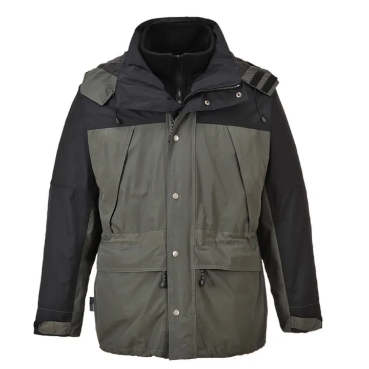 Parka respirante froid Orkney 3 en 1 Gris PORTWEST